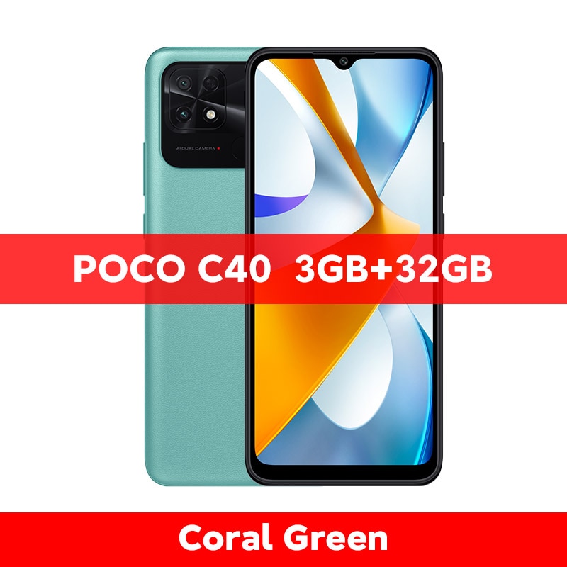 Celular POCO C40 Versão Global 32GB 6000mAh battery 6.71" - Imagem 2