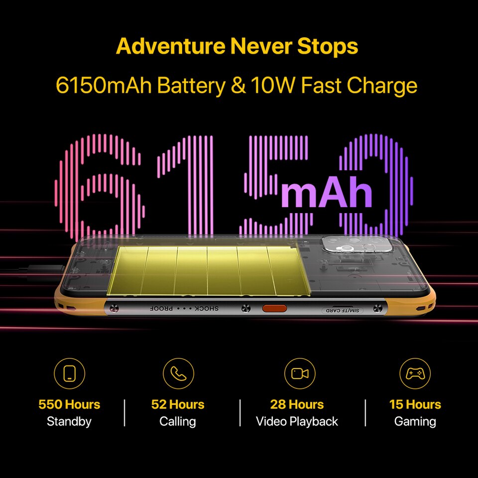 Celular UMIDIGI X10 Versão Global IP68 64GB 20MP - Imagem 6